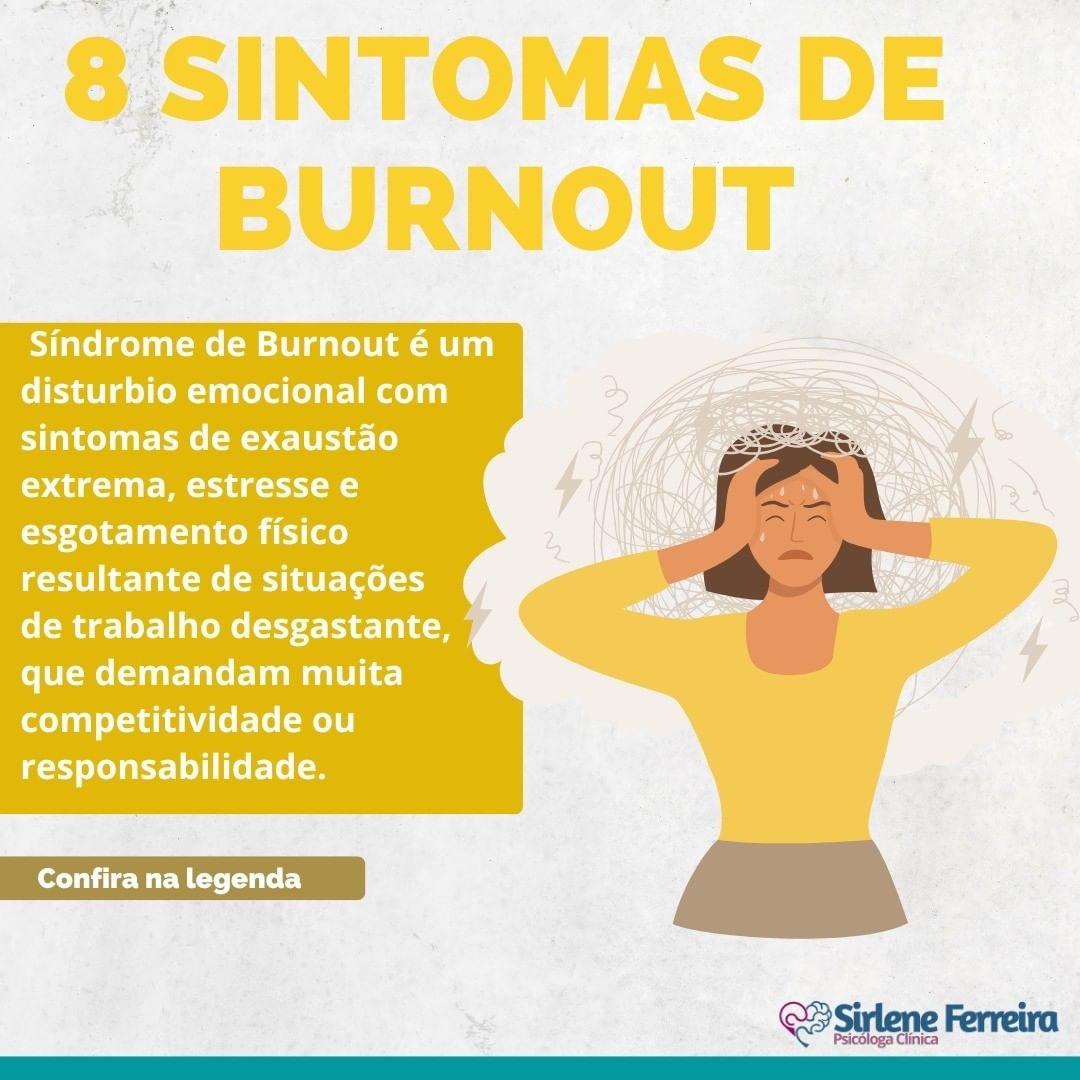 8 Sintomas de Burnout-Preste atenção neles !