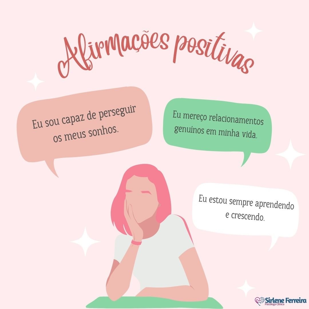Afirmações positivas-Repita essas frases