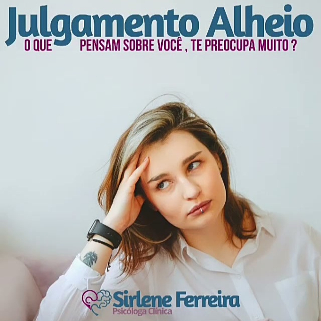 Julgamento Alheio-Você deixa de fazer coisas por conta dele ?