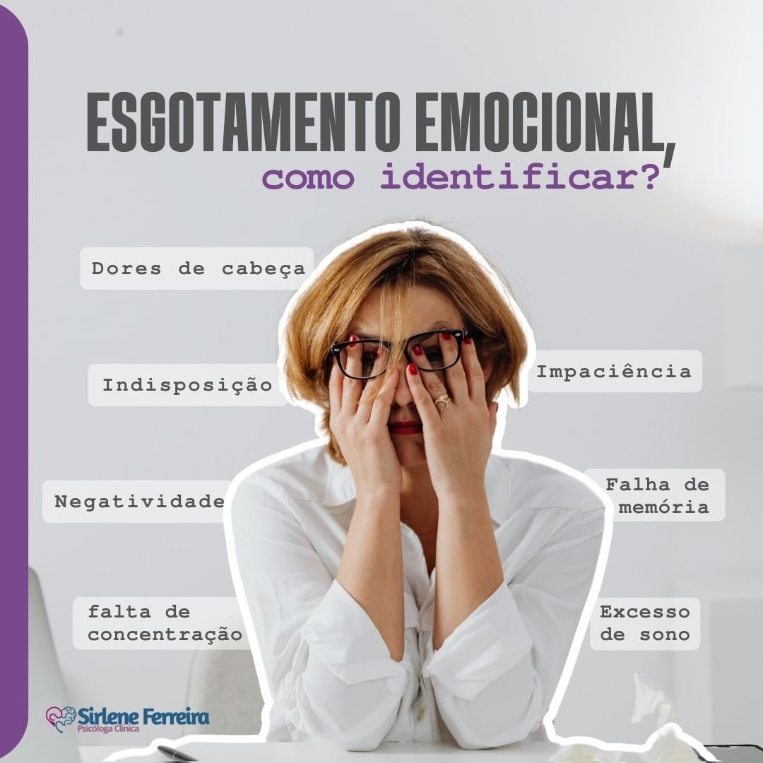 Esgotamento emocional-como identificar ele