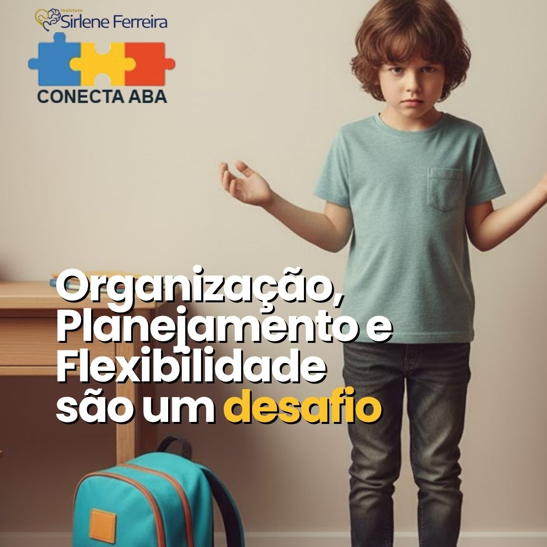 Organização e planejamento-desafios para criança com TEA Organização e planejamento-desafios para criança com TEA