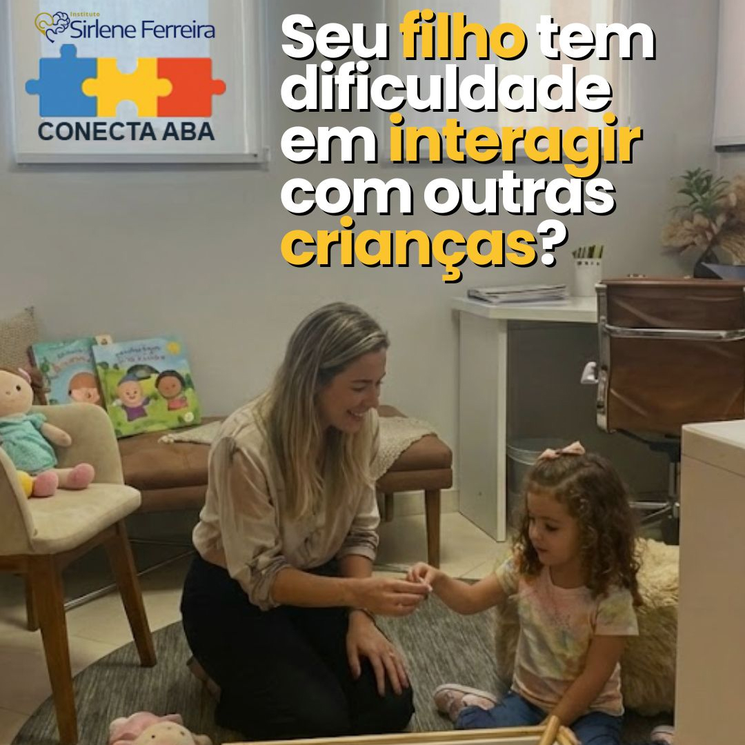 Dificuldade de interação.-Seu filho sofre com isso ?